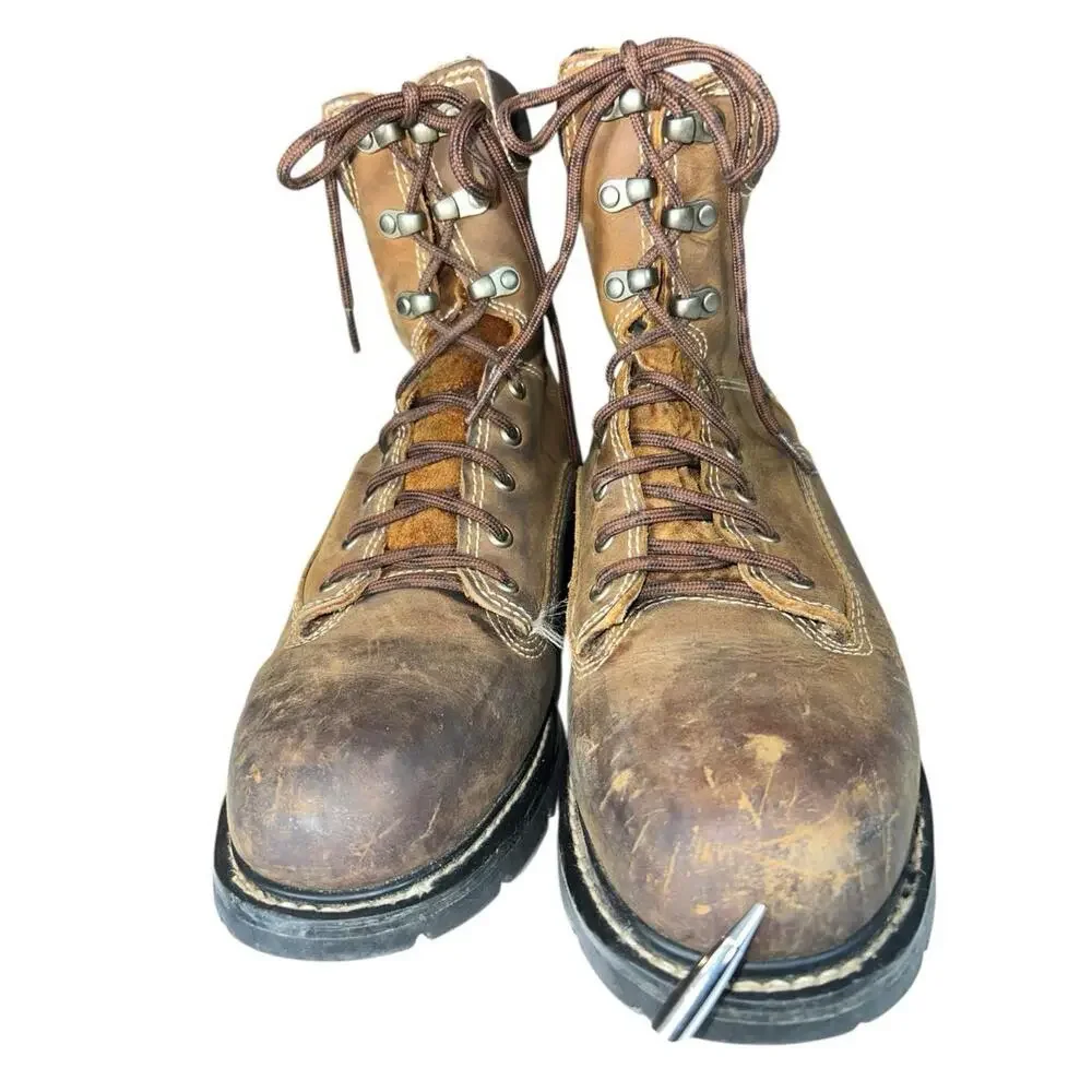 Lincoln‎ Outfitters L8S13 2 sizes Men's 10.5M & 10M Steel Toe Logger Work Boots